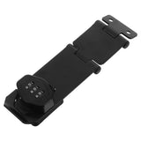 Keyless Combination Cabinet Lock, Aluminium Alloy, Black Finish, Secure Stylish Design for Home V1370-AZ4-11523