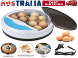 9 Egg Incubator Semi-Automatic Digital Temperature Chicken Duck Eggs Poultry V201-QUEW12466500