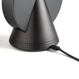 Lexon Conic Radio Alarm Clock With Fm & Built-In Bluetooth Speaker - Grey V398-LD-LR156PG3