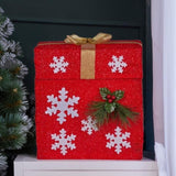 Christabelle Animated Santa Gift Box LED Christmas Tree Decoration Xmas Ornament 112_SHE100