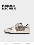 Bread Shoes Chunky Sneakers Casual Sneakers Australia Height Increasing Shoes - Khaki - Size V1102-W-SHOE-19772-KHAK-7AU7EU38