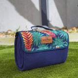 Lazy Dayz Fleece Picnic Rug - Mossman V915-LD0120-MO