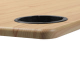 Levede Standing Desk Height Adjustable Oak DT2003-OA