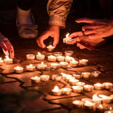 400pcs TEA LIGHT CANDLES 9 Hour Burn Tealight Wedding Smokeless Crystal Wax BULK V563-BR-400P-TEALIGHTCAND9