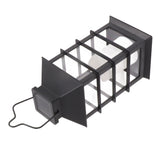 2Pcs Solar Hanging Lantern Candle Design LED Solar Outdoor Light Decor for Pathway Yard Lawn V1294-YM0703-3119230048011