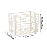 Laundry Hamper, Large Metal Wire Frame Laundry Organizer Basket, Freestanding Tall Clothes Hamper, V1366-AZ2-W-12519