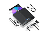 External CD/DVD Drive for Laptop USB 3.0 DVD Player Ultra-Slim Portable Burner Writer V1263-JX-6361