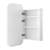 Cefito Bathroom Mirror Cabinet Medicine Shaving Arch Wall Hung 450x900mm White BV-MC-4090R-WH
