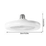 E27 Ceiling Fan with Lights, Remote Control, Dimmable LED Lighting, Quiet High-Performance Motor, V1369-AZ3-W-23700