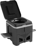 Portable Travel Toilet with Integrated Dual Storage Wings & Odor-Proof Lid Ergonomic Reusable V888-ELOSUNG52093