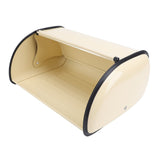 Bread Box Exquisite Elegant Drum Type Metal Bread Storage Bin for Bread Cake Doughnut Biscuit Food V1294-YM0901-3118240122411
