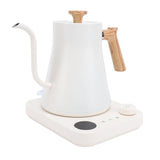 Electric Gooseneck Kettle 1200W 304 Stainless Steel Precise Temperature Control Teapot Pour Over V1294-YM0901-3113240217813