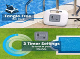WYBOT Grampus 800 Robotic Pool Cleaner, Automatic Vacuum with Quick Clean, Wall Climbing Capability, V219-POLCLNWY8CCA