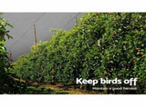 Instahut 50% Shade Cloth 3.66x10m Shadecloth Wide Heavy Duty White SH-CL-366X100-100-R-WH