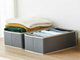 6 Pcs Drawer Organizers for Clothes Foldable Storage Bins for Wardrobe, Underwear, Socks, Bras, V1237-ZY00B0FJMW2BHQ