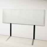PU Leather King Bed Headboard Bedhead - White V63-768175