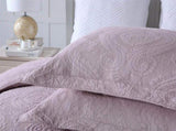 100% Cotton Embossed Lavender Bloom Haven Coverlet Bedspread Set V745-MMPAC061124Q13U