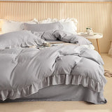 Ruffled Edge Tuscany Elegance Quilt / Doona / Duvet Cover set V745-AQ081212Q3