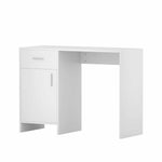 Artiss Computer Desk Drawer Cabinet White 100CM FURNI-G-DESK-100-WH