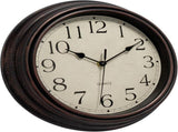 Silent Non-Ticking Retro Quartz Wall Clock Battery Operated for Living Room Kitchen Home Office, 12 V1237-ZY00B018PIS8QQ