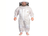 Beekeeping Bee Full Suit 3 Layer Mesh Ultra Cool Ventilated Round Head Beekeeping Protective Gear V122-OZ-1038
