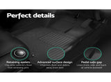 Weisshorn Car Floor Mats Rubber Fits Ford Ranger PX PX2 PX3 Dual Cab 2011-2022 3D RUBBER-MAT-FORD-RA