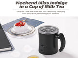 Detachable Milk Frother1.84oz/350ml Electric Milk Frother and Steamer with Touch Control 400W 4 in V1294-YM0901-H47423US