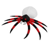 Inflatable Decor 7.9ft Spider Outdoor with LED Light Large Spider Prop Halloween V1294-YM0901-3115230077211