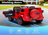 Kids Electric Ride On Car G63 Toy Cars Remote Control Red RCAR-AMG63-LS-RD