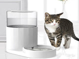 Automatic Pet Waterer, Gravity Water Dispenser, Large Capacity Water Feeder for Cats and Small and V1370-AZ4-01287