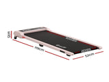 Everfit 3 in 1 Walking Pad Treadmill 12% Incline Under Desk Treadmills for Home Gym With 40cm Wide TMILL-400-2INC-PK