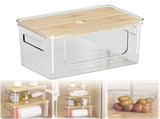 Trash Bag Dispenser Stackable with Top Extra Large Garbage Bag Holder & Organizer for Kitchen V1370-AZ4-15923