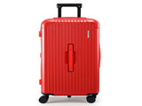 Wanderlite 28" Trunk Luggage Suitcase Travel 5 Wheels Type-C Port TSA Red LUG-ABS-TRUK-28-RD