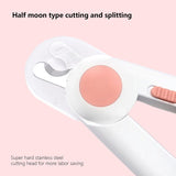 Pet Nail Clippers Set with LED Light and Safety Guard, Grinder Cats & Small Animals, Clippers V888-ELOSUNG10097