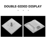 2 Pcs High Visibility Trail Markers Parking Reflectors Floor V1192-AZ-W-32305