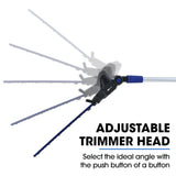 POWERBLADE 20V Cordless Pole Saw & Hedge Trimmer Combo, 8" Chainsaw Pruner & 20" Hedger, Telescopic V219-GTCCLSPBPS2PT2