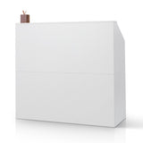 Reception Desk, 1180 x 500 x 1115 mm Rectangular Front Table, Office Reception Desk, Retail V952-YBQTJXWCTBDCYNOVBV0