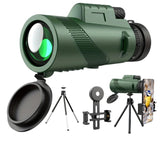 HD Monocular Telescope with Phone Holder and Tripod V728-LP601099747992349