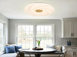 LED recessed ceiling light, 48W dimmable flower shape ceiling lamp, 14.8 inch 3 CCT, close to the V1189-HB001HWU000082