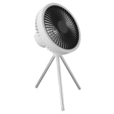 Tripod Fan 10000mAh 3 Gears Adjustable Timing Function Portable Desktop Fan with Light for Outdoor V1294-YM0715-3113220111711
