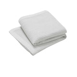 Living Home 350gsm 100% Cotton Breathable Waffle Blanket Single 180 x 230 cm White V442-STT-BLANKET-25COTTONWAFFLE-WHITE-SB