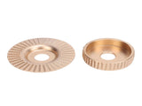 4PCS Angle Grinder Wood Carving Disc Set Carbon Steel Grinding Wheel Shaping Disc with 5 Rotating V1294-YM0901-3114240101011