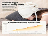 3-in-1 Heated Head Eye and Neck Massager with 360&deg Wrap Design, Adjustable Corded Controller and V1341-ZY-EP7EY8BP-BEIGE