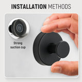 No Drill Hooks, 2024 Upgrade Suction Cup Hooks for Bathroom Shower Mirrors Suction Cup Hooks V1258-DP02-C-2525