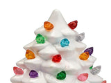 Xmas Tree Night Light Ceramic Decorative Plug in Tree Nightlight Xmas Decor for Bedside Tables Study V1294-YM0901-3115240103411