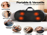 Livemor Leg Foot Massager Air Compression With Back Neck Massager Heat MAS-FOOT-NECK-01-BK