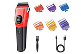 Dog Clipper Low Noise Dog Grooming Kit Rechargeable 3-Speed With LCD Display for Dogs Cats Pets V1263-JX-6106-2