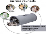 Cat Tunnel with Play Ball - 67cm - Play Tunnel - Rabbit Tunnel - House - Dog Tunnel - Toys V1188-MS101-01693-1