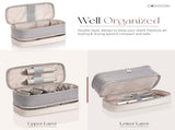 Double-layer Carrying Case , Water-resistant Travel Case for Hair Tools Travel Bag Hair Accessories V1192-AZ-W-10758