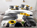 Bouquet Solenne Bloomscape Quilt / Doona / Duvet Cover set V745-AQ044126Q3